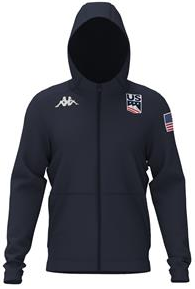 Hoodie KAPPA 6CENTO ARUFEOD US Blue Dk Navy - 2022/23