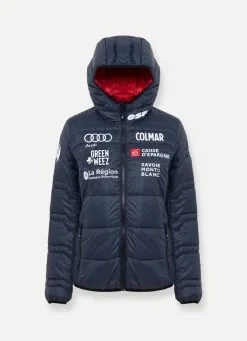 Isolationsjacke COLMAR French National Team Quilted Jacket Aspen Midnight Woman - 2022/23