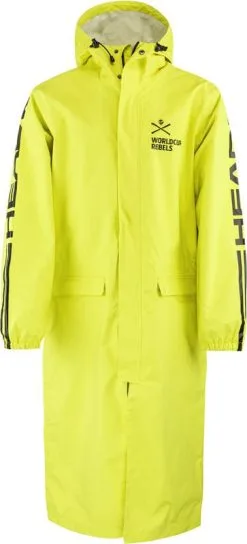 Mantel HEAD Race Rain Coat Yellow Junior - 2022/23