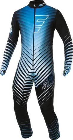 Rennanzug ENERGIAPURA Active Black/Turquoise Junior (isoliert, Unpadded) - 2022/23