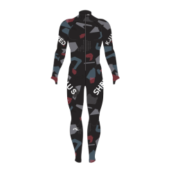 Rennanzug SHRED X KJUS Ski Race Suit Night Flash Unpadded - 2022/23