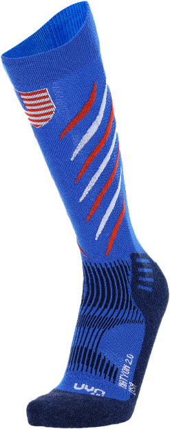 Skisocken UYN Natyon 2.0 USA - 2022/23