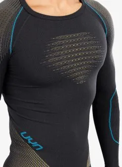 Thermounterwäsche UYN Evolutyon UW Shirt LS Charcoal/Gold - 2022/23 -Rossignol Verkäufe ger pl Thermounterwasche UYN Evolutyon UW Shirt LS Charcoal Gold 2022 23 10891 3