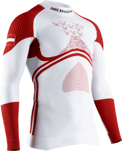 XBIONIC Thermounterwäsche X-BIONIC ENERGY ACCUMULATOR 4.0 PATRIOT SHIRT TURTLE NECK LG SL AUSTRIA - 2021/22